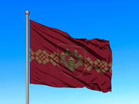 Tērvetes novada karogs